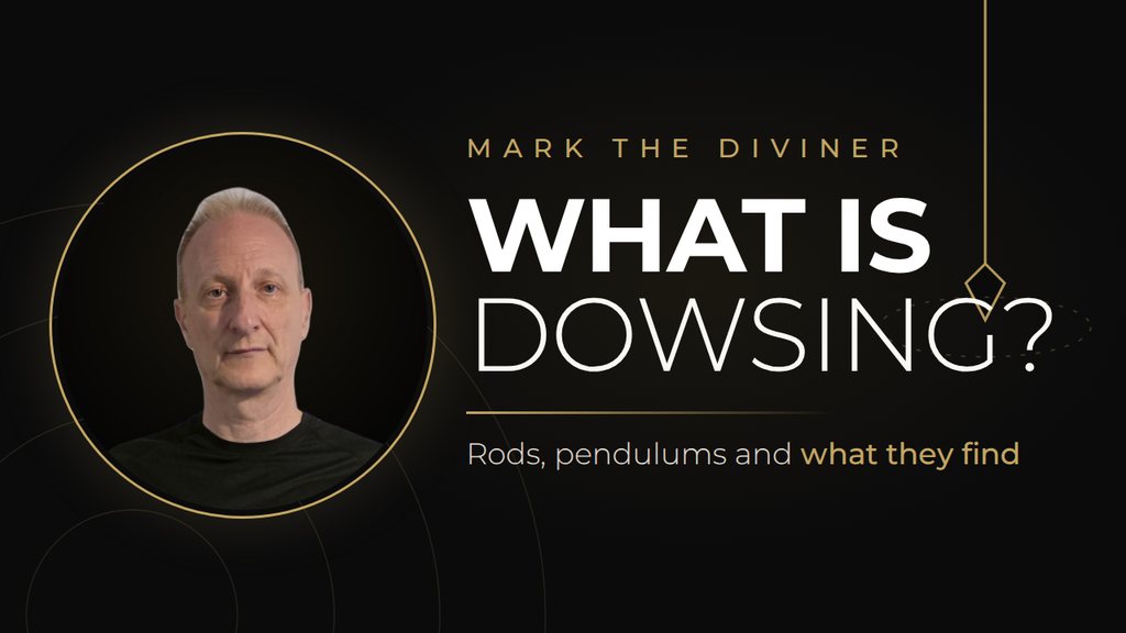 What is dowsing? Rods, pendulums and the work I do, a video by Mark the Diviner